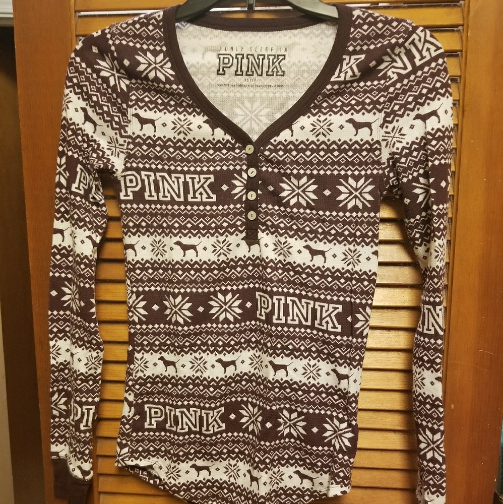 Victoria secret sleep top size xs